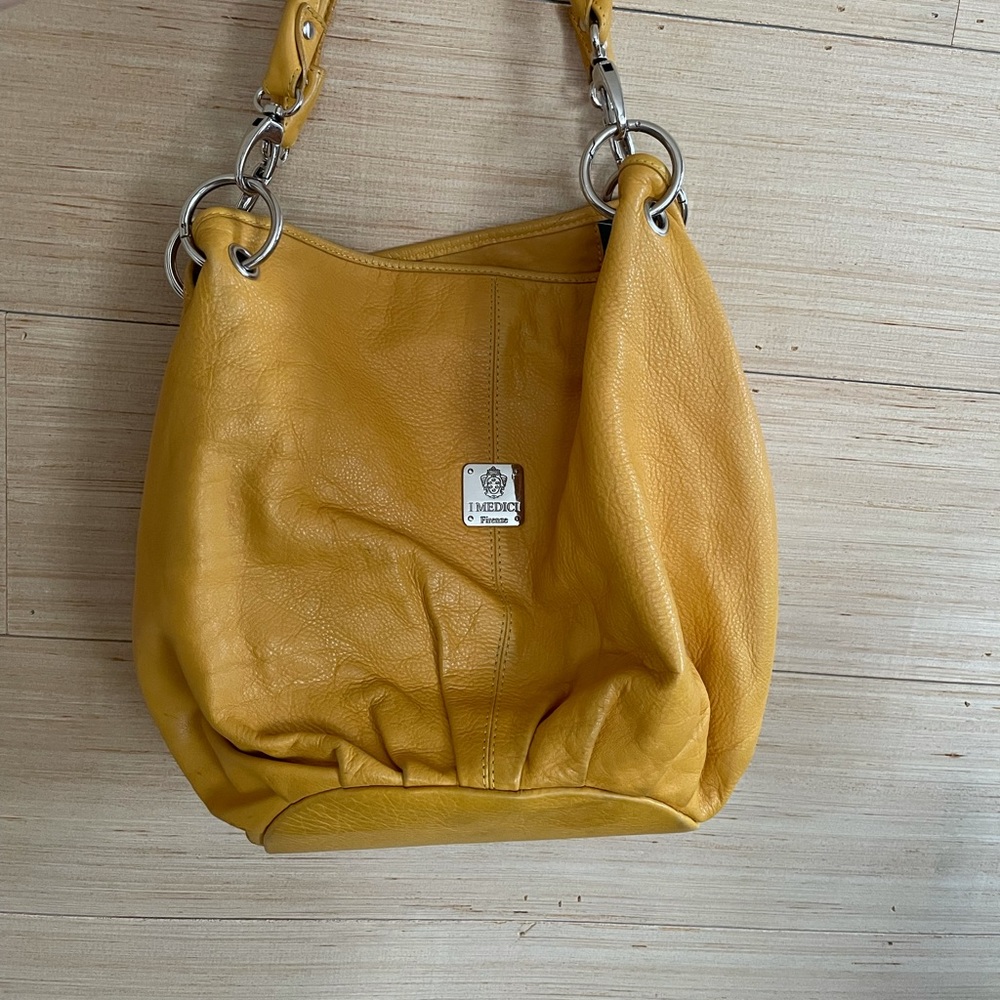 I Medici Mustard Yellow Purse